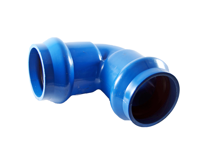 UPVC Pressurized Fittings with Gasket 90 Deg Elbow