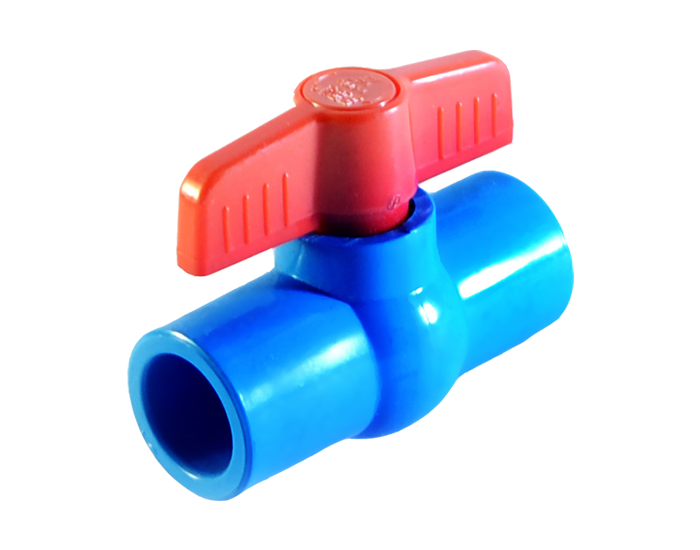 UPVC Valves Ball Valve Plain Threaded