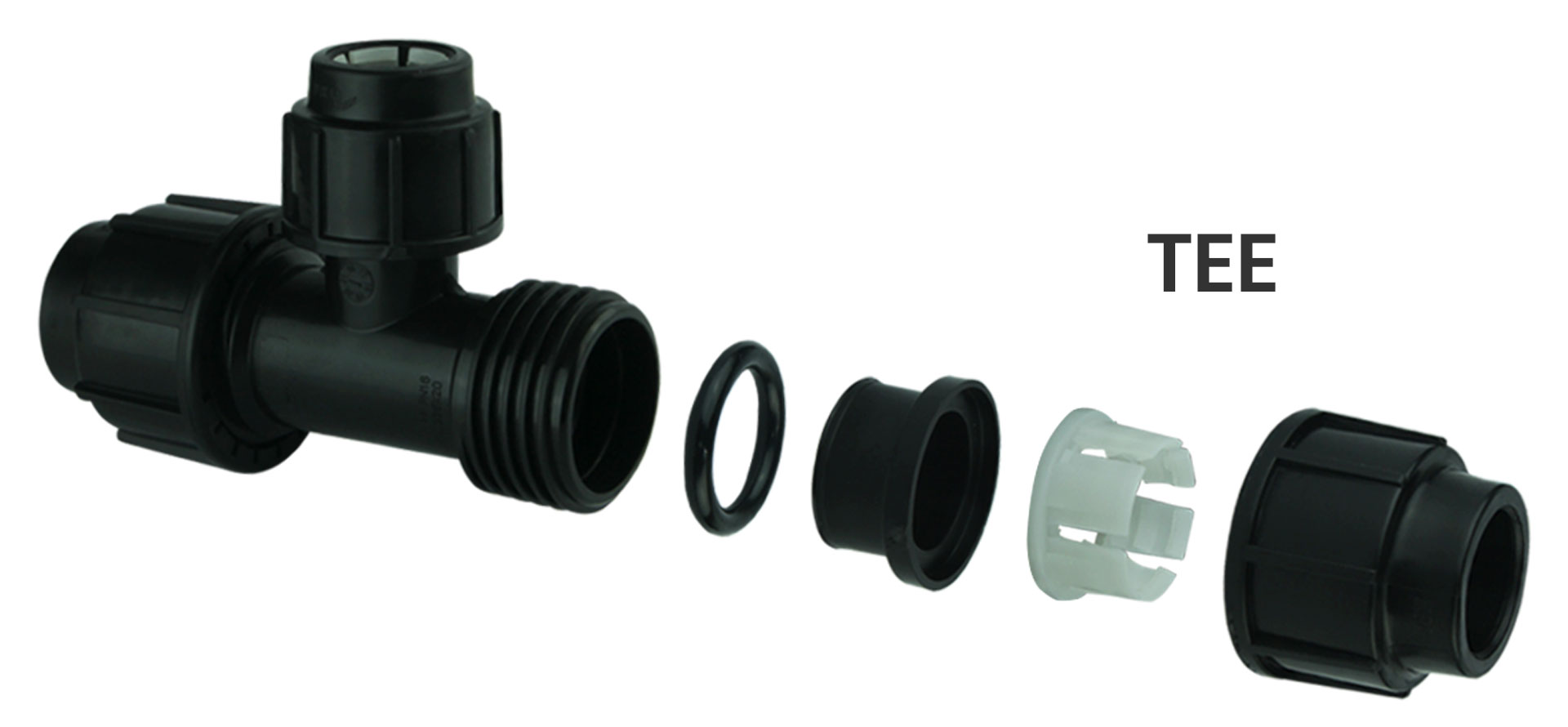 HDPE Pipes Tee Assembly