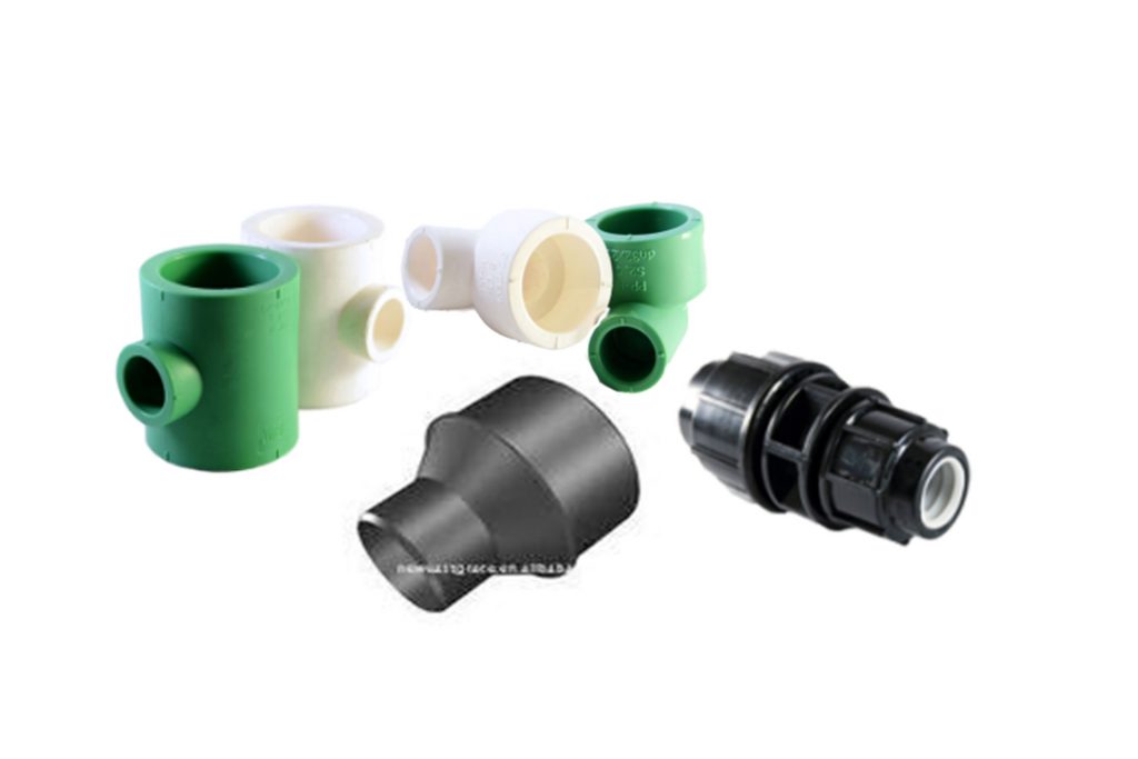 JUE Series - Union Elbow - Plastic Compression Fittings - Plastic