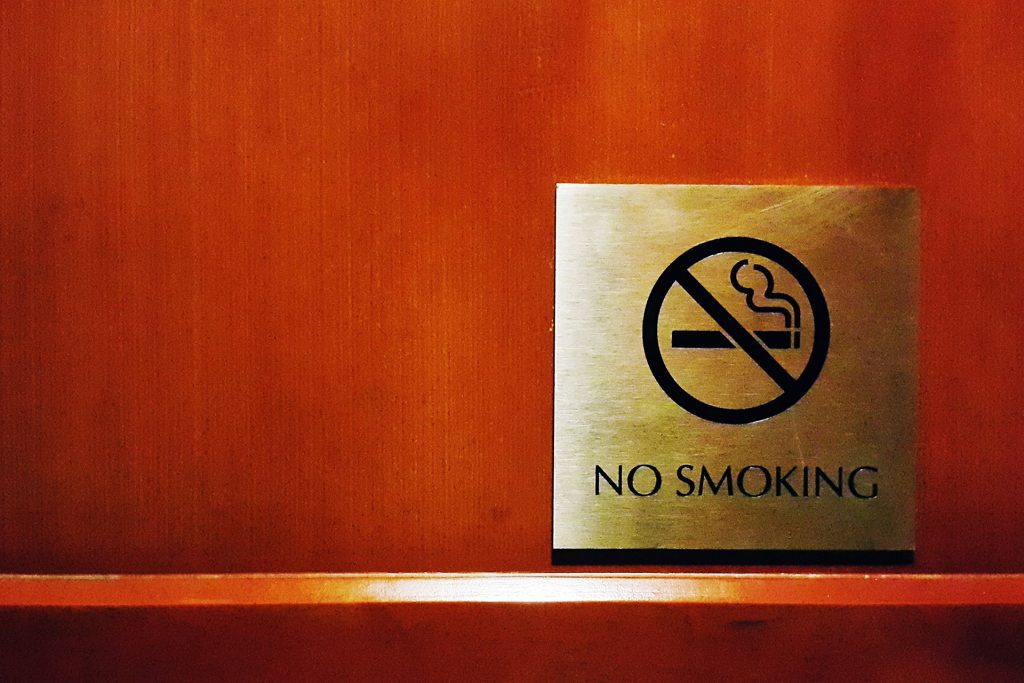 no smoking inside