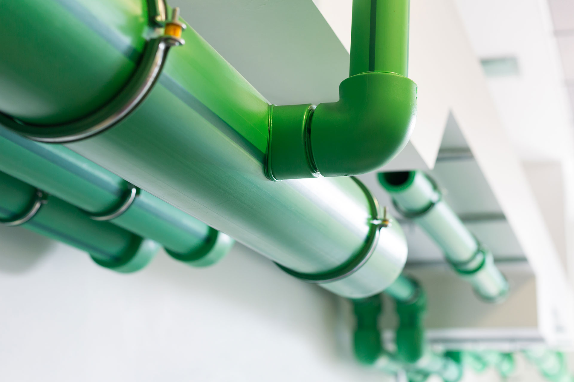 plastic piping system
